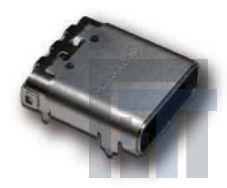 12401598E4#2A USB-коннекторы USB TYPE C RCPT R/A HYBRID DUAL SMT