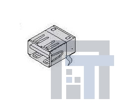154-UAR42-E USB-коннекторы RT ANGLE/SINGLE DECK