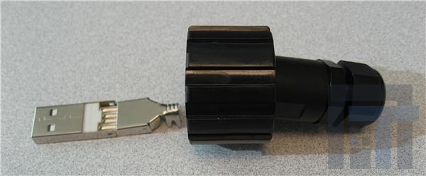 17-200151 USB-коннекторы USB Plug w/Strn Relf
