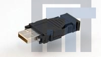 2013798-1 USB-коннекторы STD IND USB A KIT 4P PLUG ASSEMBLED 1ROW