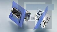 2041039-2 USB-коннекторы USB TRIPLE ROW A TYPE DIM B=2.84mm