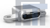 2108877-1 USB-коннекторы 5P SS R/A RECEP SURF MNT MICRO USB