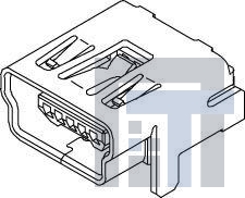 54819-0519 USB-коннекторы USB Mini-B Recept On-The-Go Rt.Angle