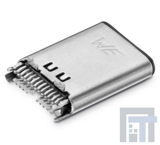 632712000011 USB-коннекторы WR-COM USB3.1 Type C SuperSpeed+ Plug