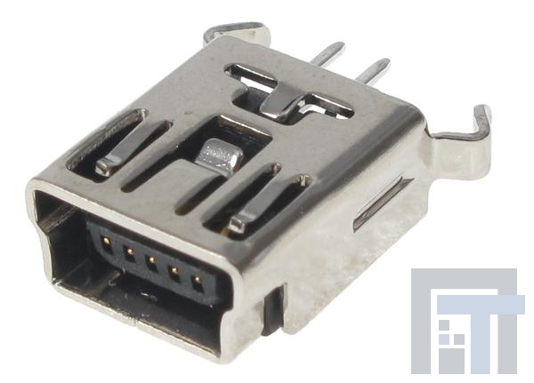 651005136421 USB-коннекторы WR-COM Type B 5Pin Vert Feml Mini