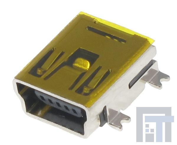 65100516121 USB-коннекторы WR-COM Type B SMT 5Pin Horztl Fml Mini