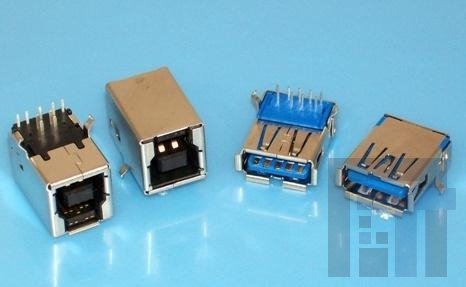 690-009-521-013 USB-коннекторы 3.0 Type A 15u