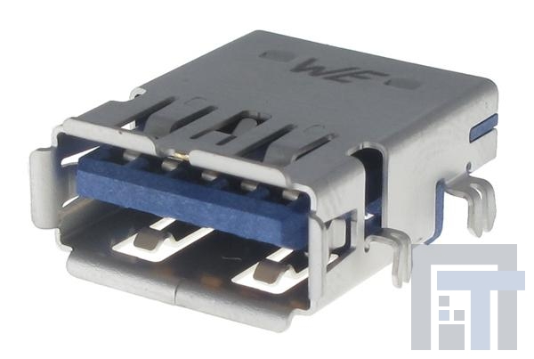 692121230100 USB-коннекторы WR-COM 3.0 Type A 9Pin HztlFeml Offset