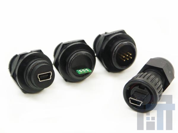 DCP-USBNB-MNHD USB-коннекторы USB PANEL MT RECEPT MINI-B TO PC-TAILS