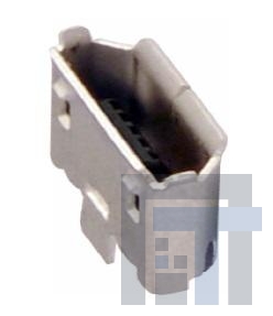 KMMVX-SMT-BS-BTR USB-коннекторы Micro USB Vert 50u SMT B Socket BLK