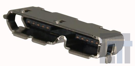 KMMX-B10-SMT1SB30TR USB-коннекторы MICRO USB 3.0 BSMT TH TABS 10P 30U