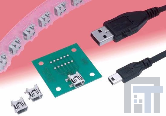 UX20-MB-5P USB-коннекторы USB2.0 STD CONN PLUG STR