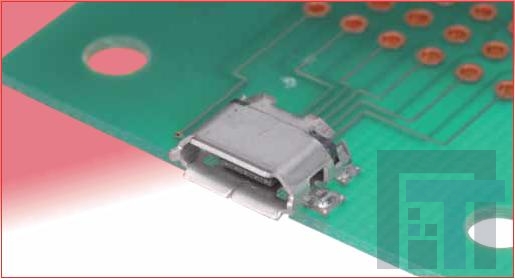 ZX62R-AB-5P USB-коннекторы 5P MALE RECEPTACLE
