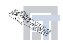 106025-5310 Волоконно-оптические соединители LC DUPLEX CONN 126 2.0 CABLE BLUE BT