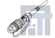 106059-7100 Волоконно-оптические соединители PLUG ASSY MM METAL B ODY IND LC WITH LOGO