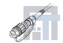 106059-7300 Волоконно-оптические соединители PLUG ASSY MM METAL B ODY IND LC NO LOGO