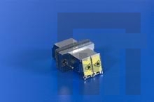 106115-1130 Волоконно-оптические соединители LC-D EMI ADAPTER S CW MT ZR PLAST DOOR