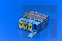 106123-0500 Волоконно-оптические соединители LC EMI QUAD ADAPTER D ADAPTER SNAP MOUNT