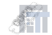 106181-0020 Волоконно-оптические соединители MTP QUAD ADAPTER 30 UAD ADAPTER 30 DEG.