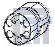 1515747-1 Волоконно-оптические соединители INSRT ASSY 4 CHANNEL