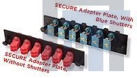 1777265-6 Волоконно-оптические соединители ADAPTER PLT LC SEC BLUE SHUTTER