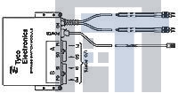 5209166-8 Волоконно-оптические соединители FDDI 2000 62UM FSD/D-SC 6MOD