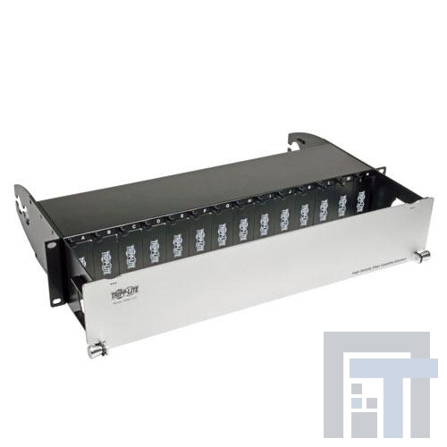N482-02U Волоконно-оптические соединители High Density Rackmount Fiber Enclosure Panel 14 Cassette 2URM