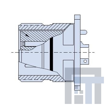 233-100-H2Z111-04PN Круговой мил / технические характеристики соединителя