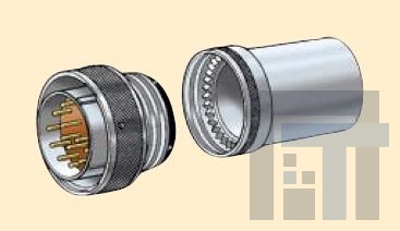 340HS001NF15-4C Круговой мил / технические характеристики корпусов разъемов COMMERCIAL