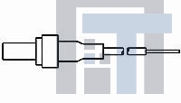 448660-1 Стандартный цилиндрический соединитель LGH,MICRO-MIN STR,PLG,7-INCH