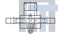 5-850910-1 Стандартный цилиндрический соединитель FLANGED RECEPTACLE