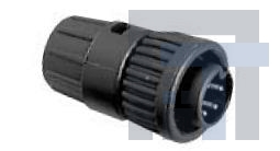 6382-4PG-315 Стандартный цилиндрический соединитель MINI-CON CABLE #16 SOLDER