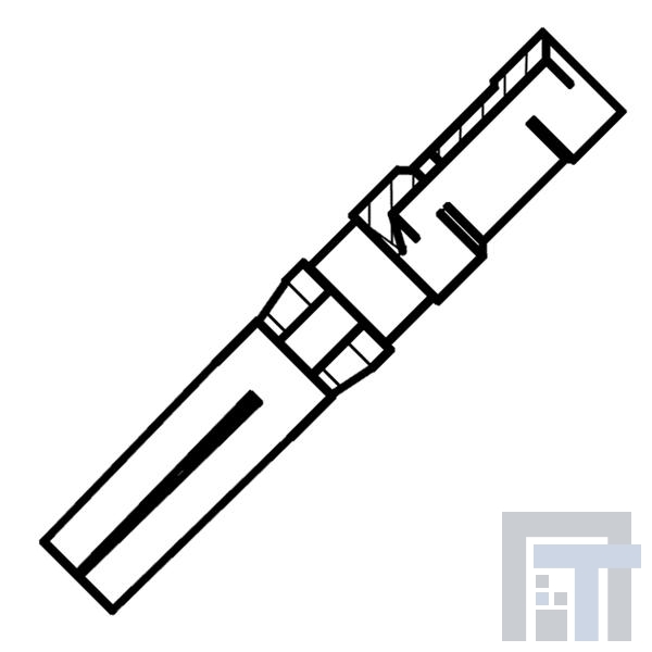 82911464K Стандартные цилиндрические контакты 14 AWG Socket Sz 12 Power Contact