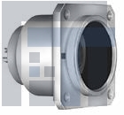 EBG-3K-03A-CLZ Цилиндрические защелкивающиеся разъемы FIXED RECEPTACLE W. FLANGE