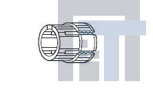 FGG-0B-742-DN Цилиндрические защелкивающиеся разъемы 3.2mm to 4.2mm Collet for 0B