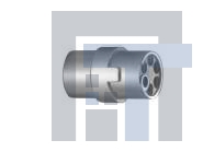 FGG-4B-316-YL Цилиндрические защелкивающиеся разъемы STRAIGHT PLUG MALE W. CABLE COLLET