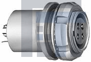 HMA-0B-307-CLLP Цилиндрические защелкивающиеся разъемы FIXED RECEPTACLE NUT FIXING