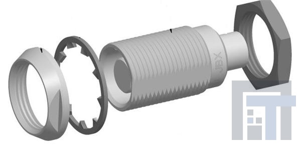 JBXEA0G08FSSDS Цилиндрические защелкивающиеся разъемы DblNutRcpt,IP68 sz.8F Cont