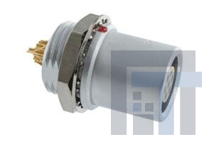 JBXED1G06MSSDPR Цилиндрические защелкивающиеся разъемы 6P Pin Receptacle Solder Shell Size 1