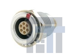 JBXER0G04FPSDS Цилиндрические защелкивающиеся разъемы 4P Socket Receptacle Strt PCB Shell Sz 0