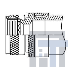 M85049-10-11N Круговой мил / технические характеристики корпусов разъемов STRAIGHT BACKSHELL