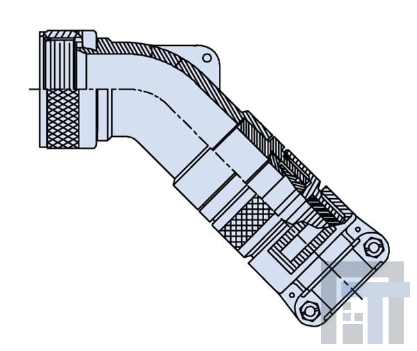 M85049-5W3A1 Круговой мил / технические характеристики корпусов разъемов