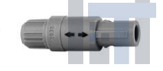 PAB-M0-4NL-AC52J Цилиндрические защелкивающиеся разъемы 4P SOLDER STR PLUG CBL COLLET 5.2MM YEL