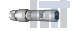 PCA-0S-302-CLLK52 Цилиндрические защелкивающиеся разъемы 2P CBL MT SOLDER REC FEMALE 5.2mm COLLET