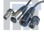 PPS07A0507SN002416 Цилиндрические защелкивающиеся разъемы Jam Nut Rec 4.3mm ferrule sz 5 7 pin