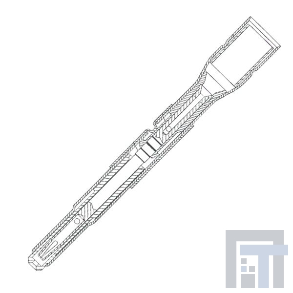 RCDX60-24D28 Стандартные цилиндрические контакты Female Coaxial Contact