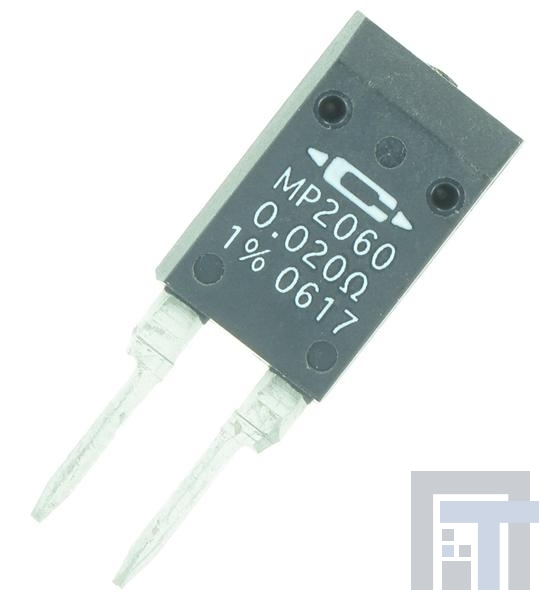 mp2060-0.010-2% Толстопленочные резисторы – сквозное отверстие 0.01 ohm 36W 2% TO-220 PKG CLIP MNT