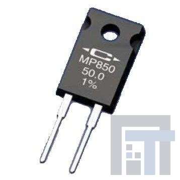 mp850-0.50-1% Толстопленочные резисторы – сквозное отверстие 0.50 ohm 50W 1% TO-220 NON INDUCTIVE