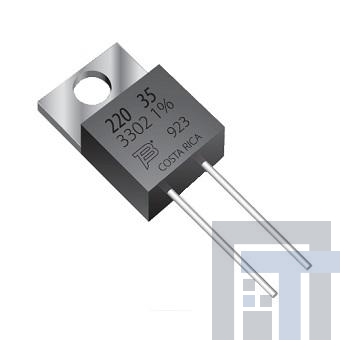 PWR220T-35-1501J Толстопленочные резисторы – сквозное отверстие POWER RESISTOR