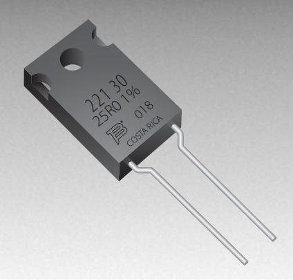 PWR221T-30-12R0F Толстопленочные резисторы – сквозное отверстие 12 ohms 1% Tol 30 Watts